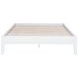 Hounslow White Full Platform Bed