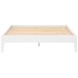 Hounslow White Queen Platform Bed