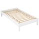 Hounslow White Twin Platform Bed