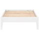 Hounslow White Twin Platform Bed