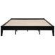 Hounslow Black King Platform Bed