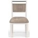 Elements Vanilla Rope Back Chair Set of 2