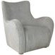 Elements Zinc Swivel Accent Chair