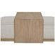 Elements Gray Ottoman and Tray Table