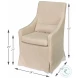 Skirted Beige Arm Chair