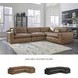 Emilia Caramel Modular 4 Piece Sectional
