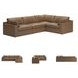 Emilia Caramel Modular 4 Piece Sectional