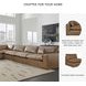 Emilia Caramel Modular 6 Piece Sectional