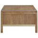 Aurora Latte Waterfall Occasional Table Set