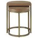 Aurora Latte Bridges Nesting Table