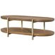 Aurora Latte Bridges Cocktail Table
