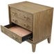 Aurora Latte 3 Drawer Nightstand with USB