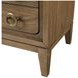 Aurora Latte 3 Drawer Nightstand with USB