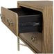 Aurora Latte 2 Drawer Nightstand with USB