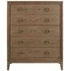 Aurora Latte 5 Drawer Chest