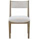 Aurora Latte Cresent Chair Set of 2