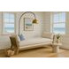Aurora Stone White and Latte Daybed