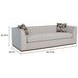 Aurora Light Gray Channel 97 "Sofa