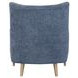Aurora Sapphire Hiback Accent Chair