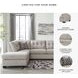 Mahoney Pebble 2 Piece LAF Chaise Sectional