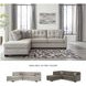 Mahoney Pebble 2 Piece LAF Chaise Sectional