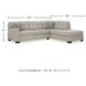 Mahoney Pebble 2 Piece RAF Chaise Sectional