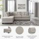 Mahoney Pebble 2 Piece LAF Chaise Sleeper Sectional