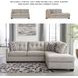 Mahoney Pebble 2 Piece RAF Chaise Sleeper Sectional