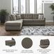 Mahoney Chocolate 2 Piece LAF Chaise Sectional