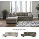 Mahoney Chocolate 2 Piece LAF Chaise Sectional