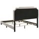 Tamarac Beige Upholstered Full Panel Bed