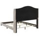 Sonoma Beige Upholstered Full Panel Bed