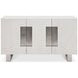 Solaria Dune And Faux Stone Fossil Round Dining Room Set