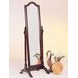 Cabot Merlot Rectangular Cheval Mirror