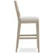 Solaria Grey Bar Stool Set of 2