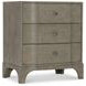 Albion Pewter 3 Drawer 26" Nightstand
