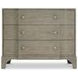 Albion Pewter 3 Drawer 36" Nightstand