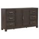 Modern Edge Caffe 6 Drawer Dresser