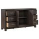 Modern Edge Caffe 6 Drawer Dresser