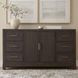 Modern Edge Caffe 6 Drawer Dresser