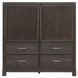 Modern Edge Caffe 4 Drawer Chest