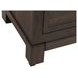 Modern Edge Caffe 3 Drawer Nightstand with USB Charging
