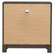 Modern Edge Caffe 2 Door Bedside Chest with USB Charging