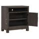 Modern Edge Caffe 2 Door Bedside Chest with USB Charging
