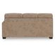 Olten Mocha 2 Piece Modular Sectional with LAF Chaise