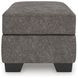 Olten Graphite Ottoman