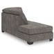 Olten Graphite 2 Piece Super Chaise