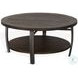 Havenstead Dark Brown Round Coffee Table