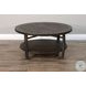 Havenstead Dark Brown Round Coffee Table
