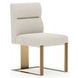 Counter Balance Oatmeal Upholstered Dining Chair